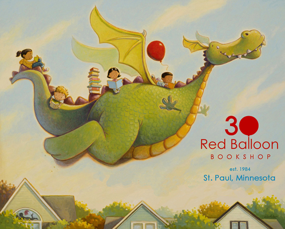 30th Anniversary Poster for the Red Balloon Bookshop