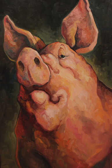 Arrogant Pig (c) Mike Wohnoutka